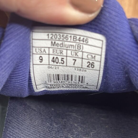 Brooks Womens Ghost 14 Peacoat/Yucca/Navy Running Shoes Size 9 B - Picture 8 of 8